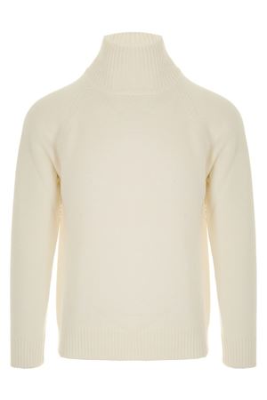 Cream virgin wool jumper PAOLO PECORA | A072F0091102
